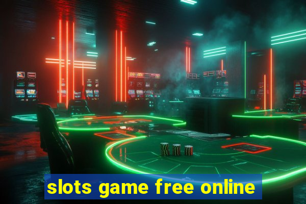 slots game free online