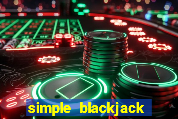 simple blackjack java code