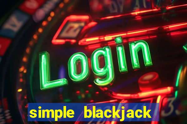 simple blackjack java code