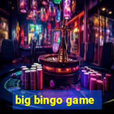 big bingo game