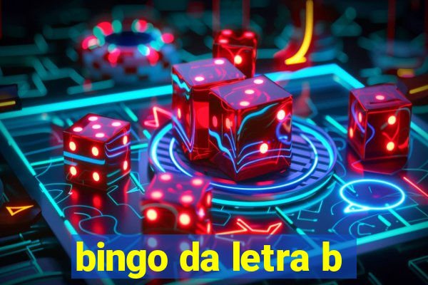 bingo da letra b