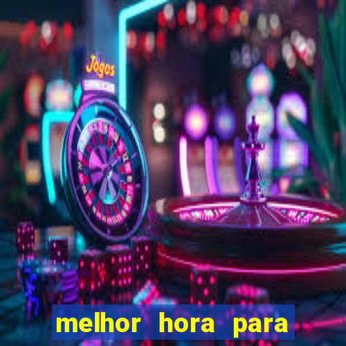 melhor hora para jogar fortune mouse