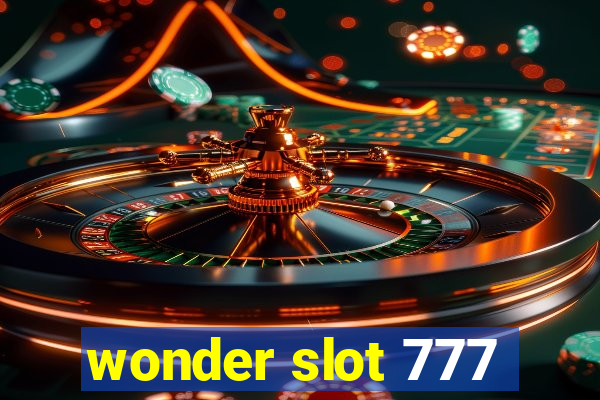 wonder slot 777