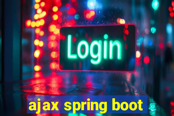 ajax spring boot