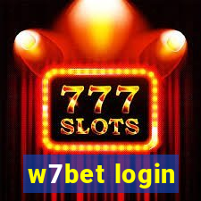 w7bet login