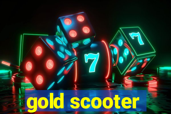 gold scooter