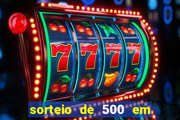 sorteio de 500 em cash toda segunda feira novibet como funciona