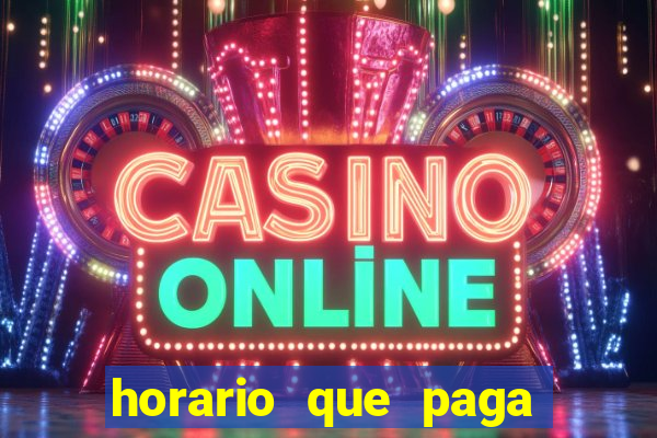 horario que paga fortune tiger