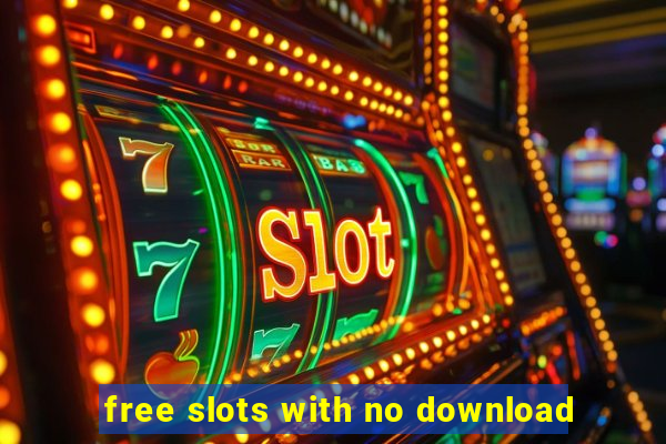 free slots with no download