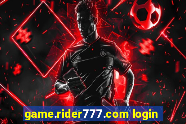 game.rider777.com login