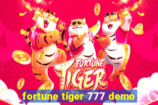 fortune tiger 777 demo