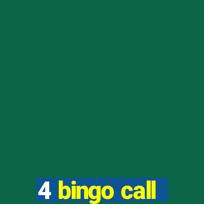 4 bingo call