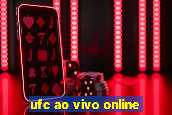 ufc ao vivo online