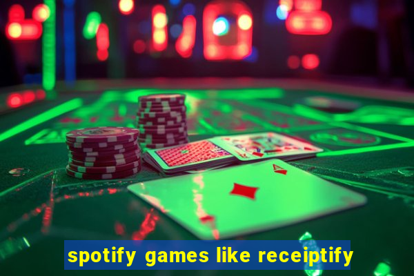 spotify games like receiptify