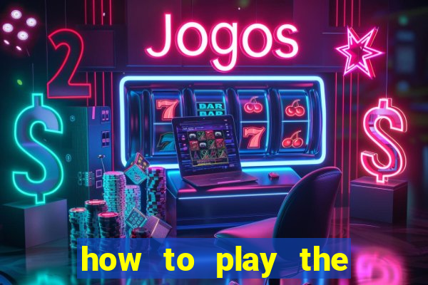 how to play the buffalo slot machine