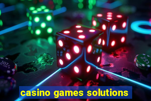 casino games solutions