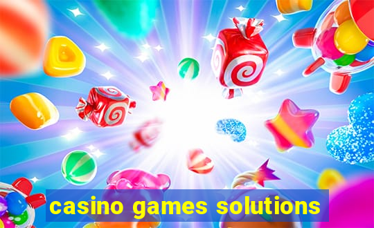 casino games solutions