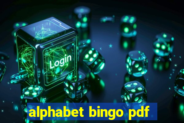 alphabet bingo pdf