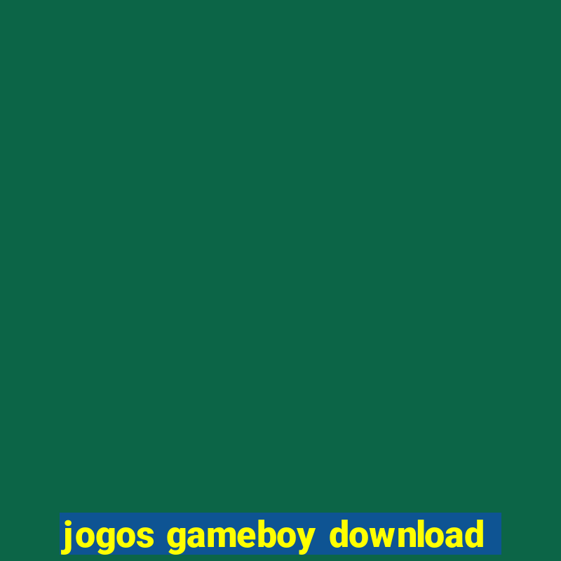 jogos gameboy download