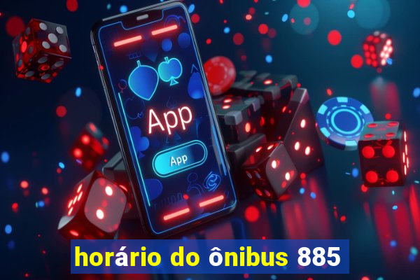 horário do ônibus 885