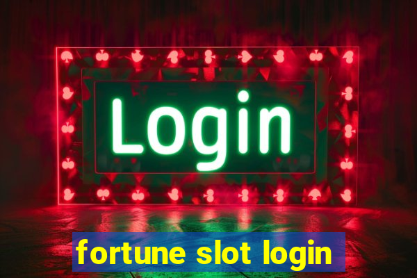 fortune slot login