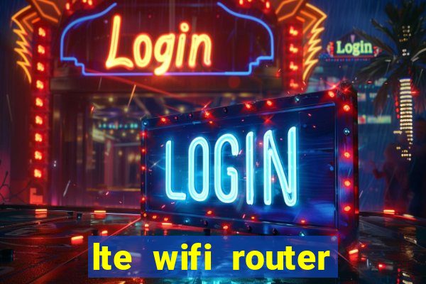 lte wifi router with sim card slot