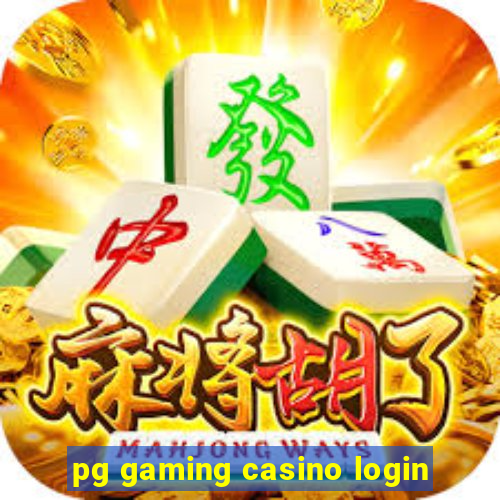 pg gaming casino login